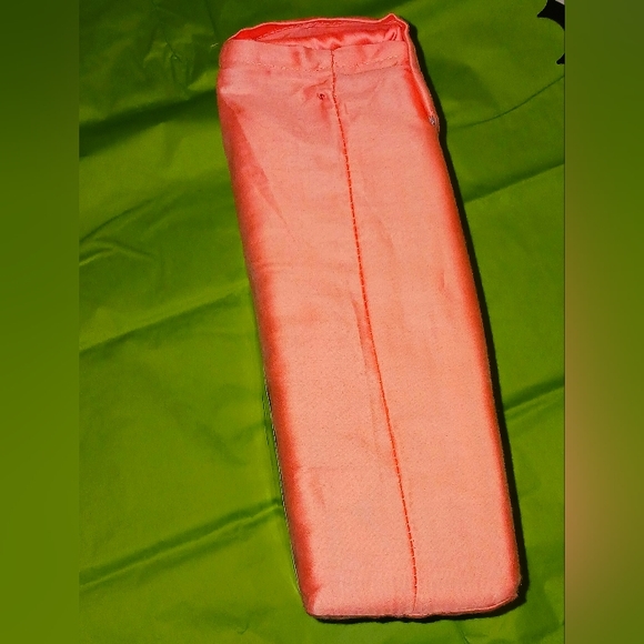 Kate Spade FULL Sheet Set 100% Cotton Sateen Neon Coral - Picture 4 of 11